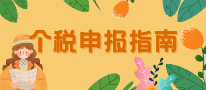 個稅申報指南